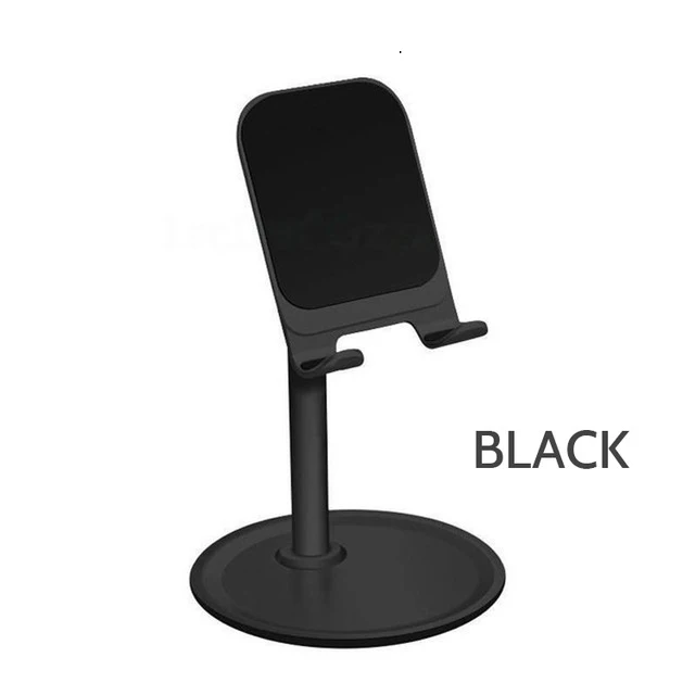 phone stands Z04 Desktop Phone Holder Tablet Stand For Ipad Phones Universal Bracket Metal Telescopic Adjustable Height Angle Live Support wall phone holder Holders & Stands
