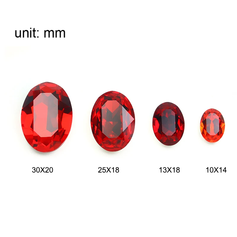 Рисунок 5 - Овальные красочные 3D острые стеклянные