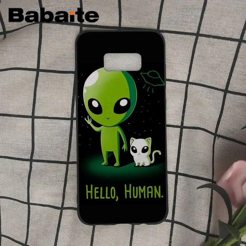 cartoon alien space
