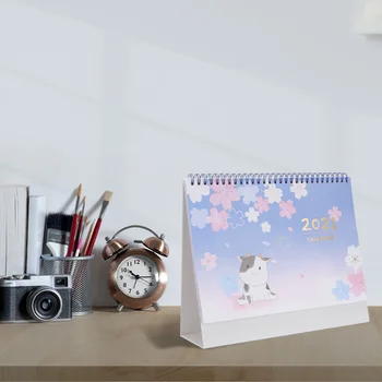 

1 Set Desk Calendar 2021 Calendar Tabletop Calendar Creative Calendar Notepad