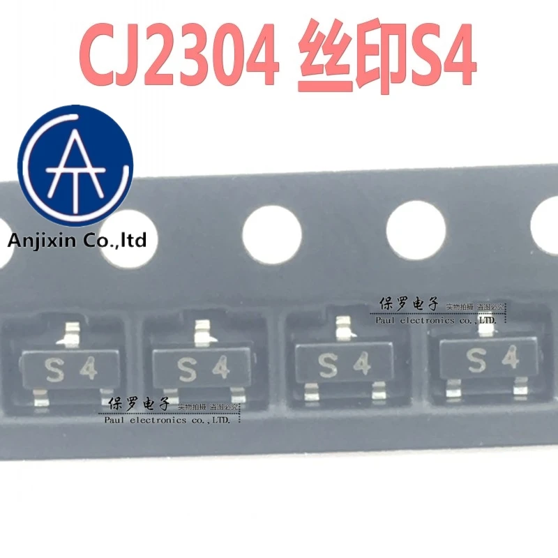 

10pcs 100% orginal new MOS field effect transistor CJ2304 silk screen S4 SOT-23 Changdian real stock