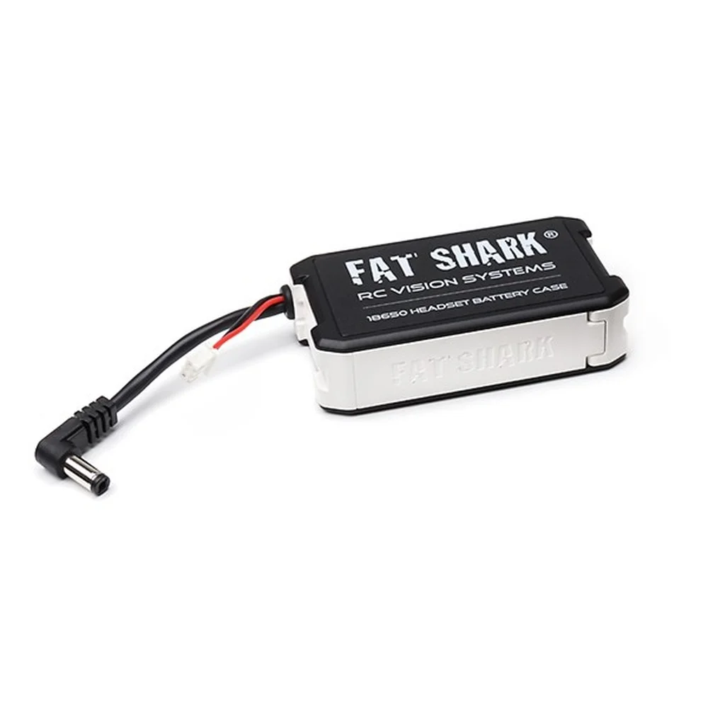 Fatshark 7,4 V 18650 литий-ионная батарея корпус DC5.5* 2,5 для FPV очки видео гарнитура без батареи RC Дрон