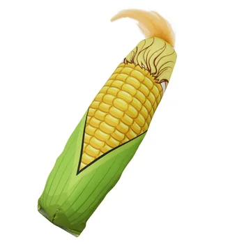 

Lovely Cat Interactive Toy Sound Paper Pet Toy Cat Mint Corn Shape Plush Pillow Interactive Toy Summer Colorful Playing//