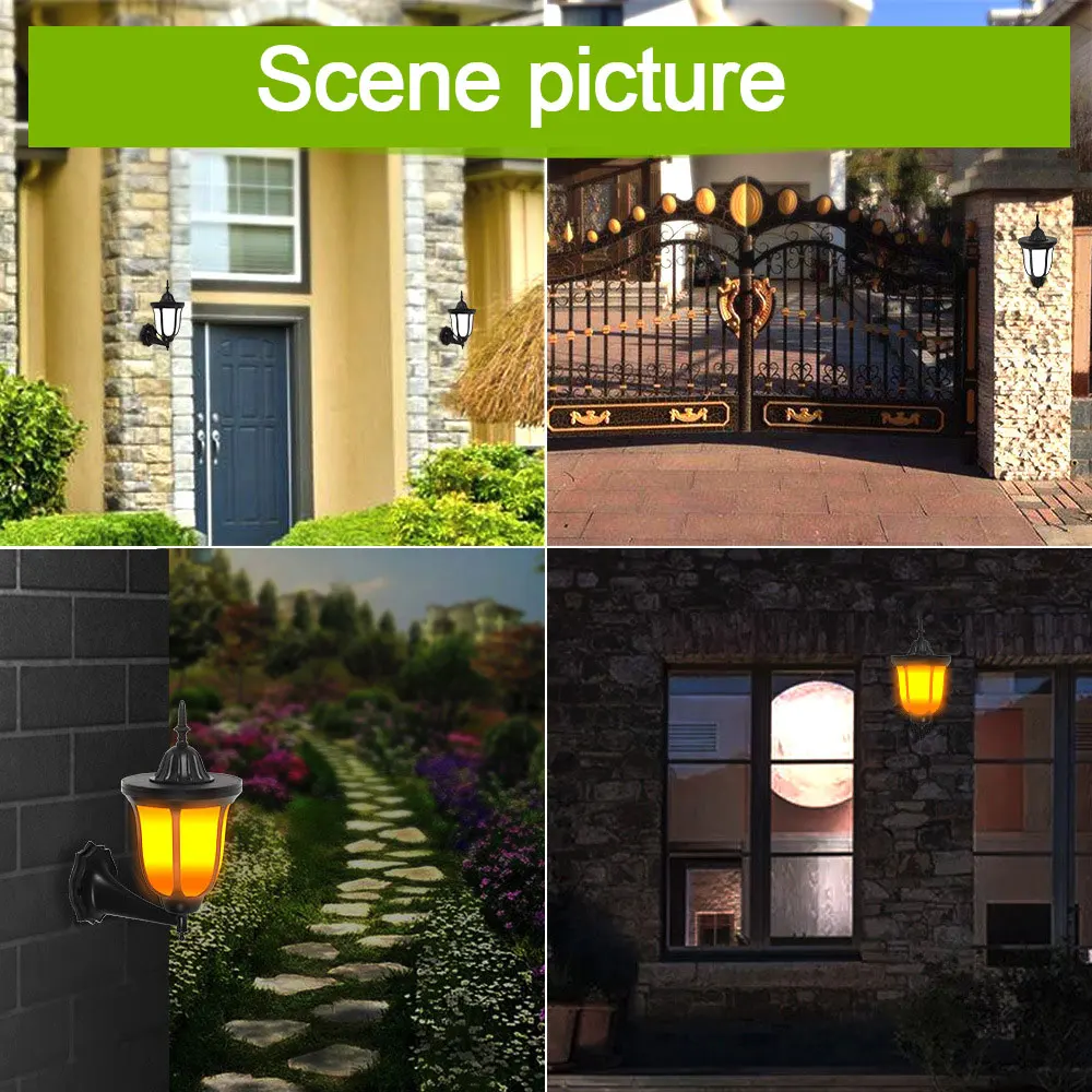 Солнечный шестигранный 96 светодиодный настенный светильник белый путь стены Пейзаж Сад забор лампы открытый светильник ing