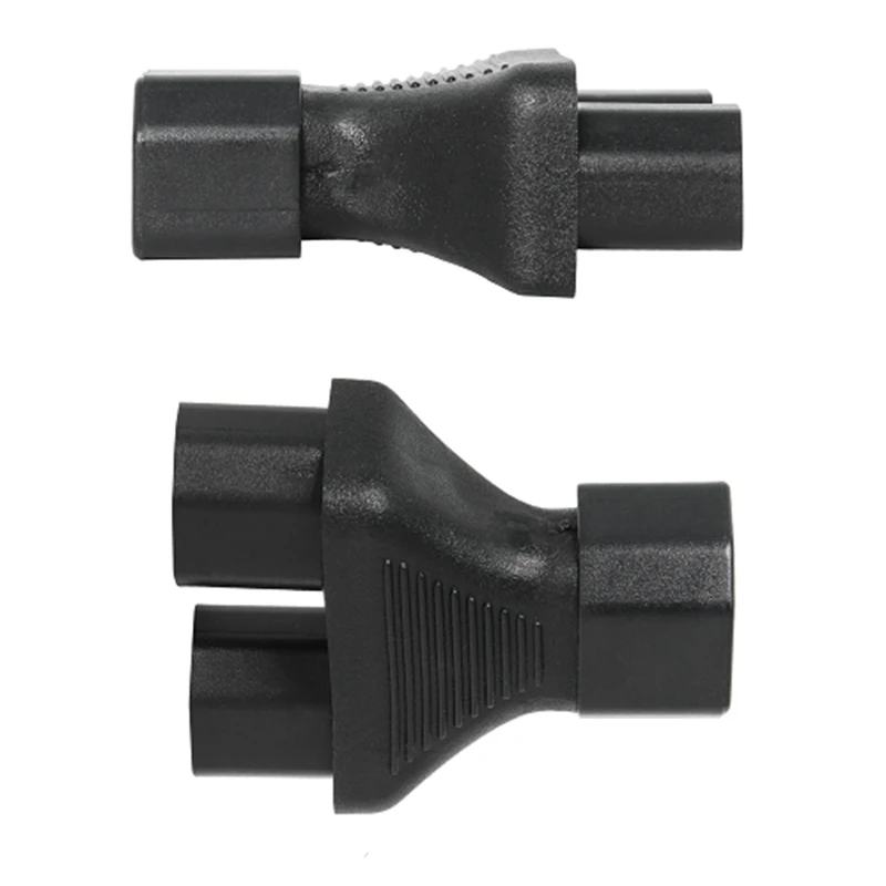 IEC 320 C14 3-контактный разъем для 2X C15 3-Pin гнездовой разъем преобразователь Y сплиттер адаптер