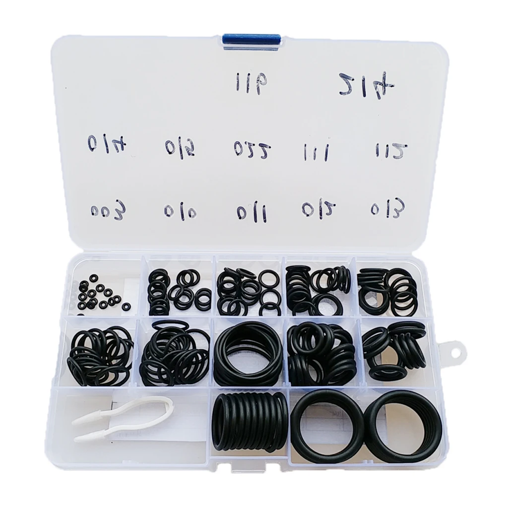 Lot 170 Rubber O Ring Kit & Case For Scuba Diving Tank DIN Valve Hose Gauges