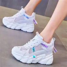 

Summer Ankle Boots Women's Cow Leather Sandals Platform Wedge High Heels Lace Up Round Toe Casual Comfort Beach Travel Shoes