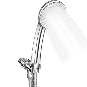 

Shower Head with Hose, Hand Held Shower Head High Pressure, with Handheld Spray, 60 inch Stainless Steel Hose, 5 Settings, Adjus