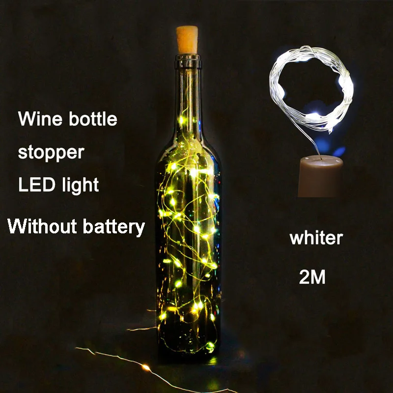 3M светодиодный светильник-гирлянда со снежинками, украшение для первого дня рождения, свадебные, рождественские, новогодние, вечерние - Цвет: 2m white Stopper