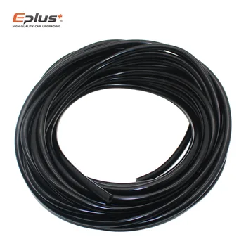 EPLUS-실리콘 진공관 호스, 실리콘 튜브, 범용, 3MM/4MM/6MM/8MM/10MM/12MM, 검정색, 자동차 부품, 무료 배송