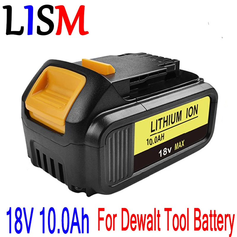 18V10000mAh Li-Ion DCB180 перезаряжаемая батарея для DEWALT DCB181-XJ DCB200 DCB201 DCB201-2 DCB204 DCB20 DCB182 |