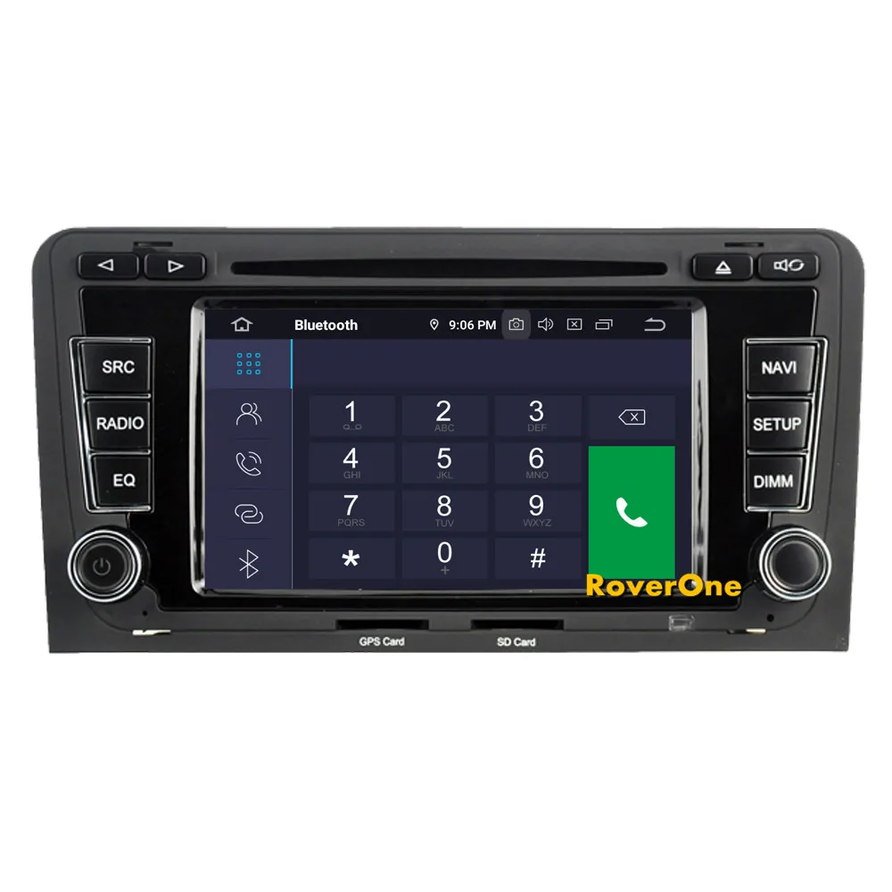 RoverOne Android 8,0 штатную Системы для Audi A3 S3 RS3 Радио Стерео DVD gps навигации мультимедийный музыкальный проигрыватель PhoneLink