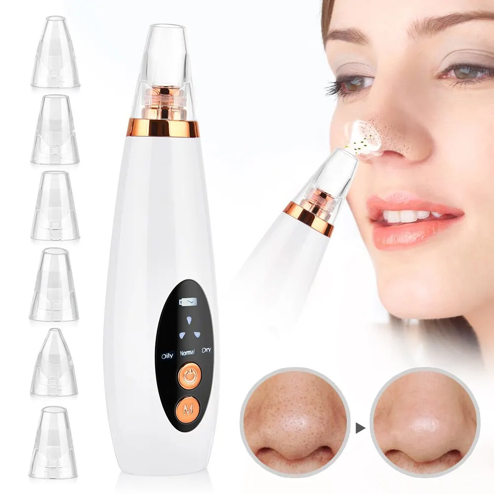 

New Blackhead Remover Beauty Instrument Face Skin Care Tools Vacuum Pore Cleaner Electric Nose Face Deep Clean Tool Dropshipping