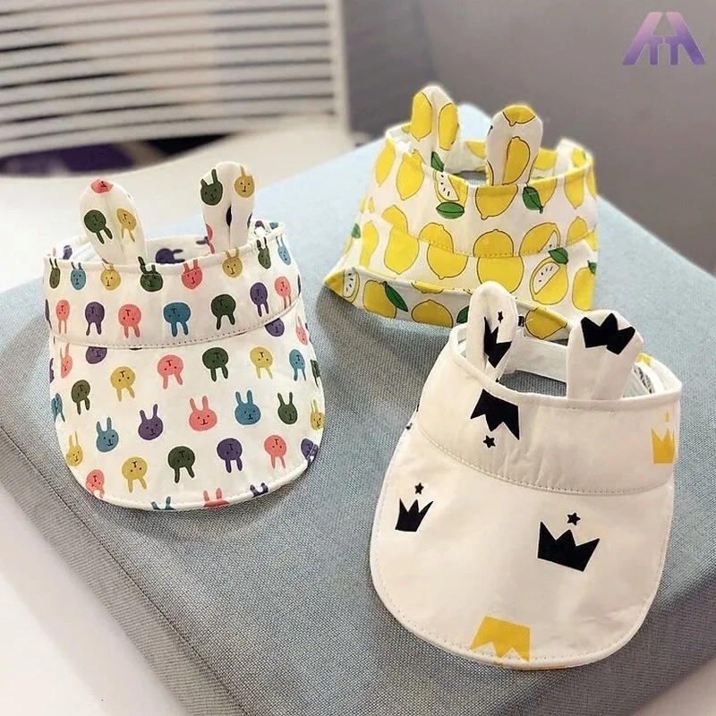 

Spring Hats Girls Baby Girl Boy Summer Caps Cartoon Cute Outdoor Sun Visor Children Cap Travel Fashion Kids Hat 8-60 Months