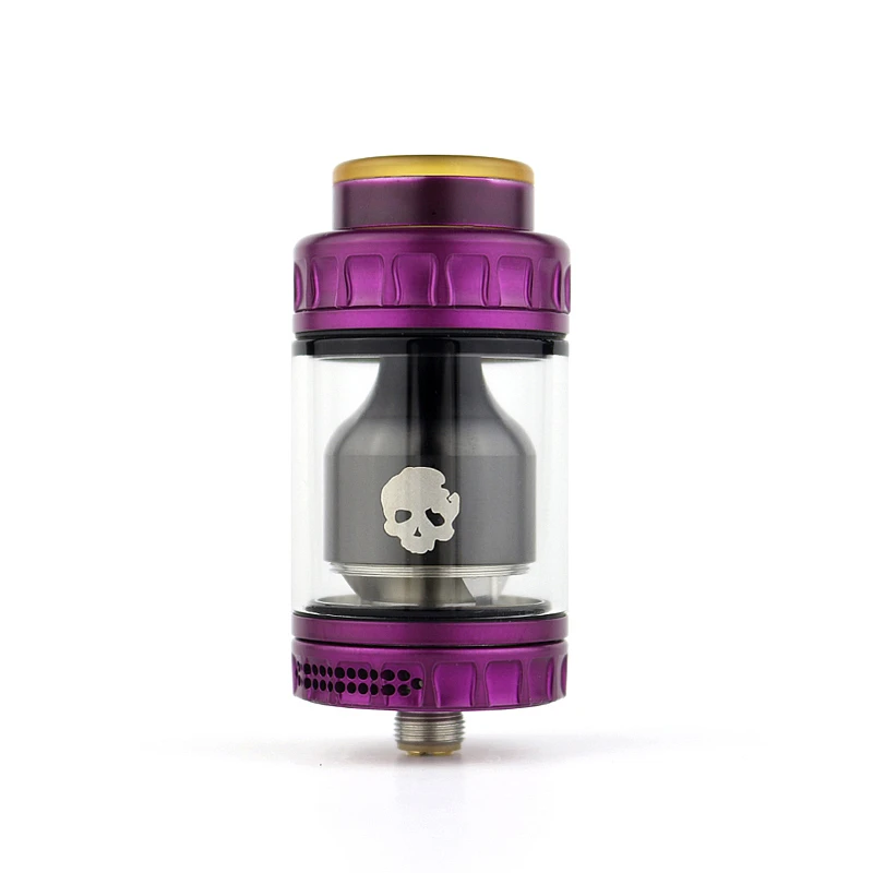 purple DOVPO Blotto RTA Стекло пузырь/ULTEM пузырьковая трубка 2/6 мл Танк 510 нить легкое наполнение электронная сигарета распылитель vs zeus X - Цвет: purple