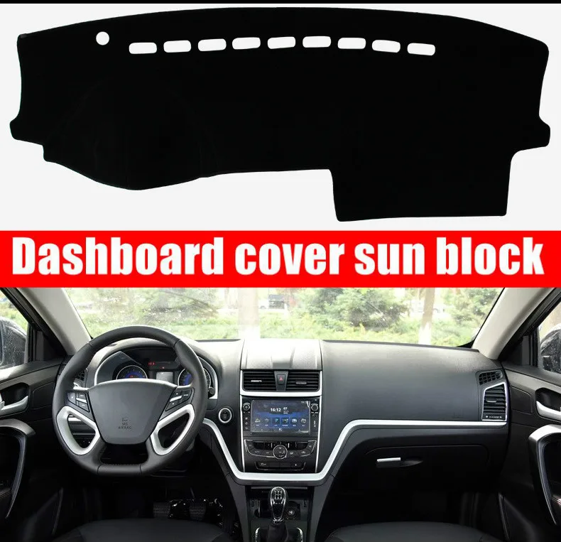 

For GEELY EMGRAND EC7 2014-2015 Dashboard Cover Sun Shade Dash Mat Pad Carpet Car Stickers Interior Accessories