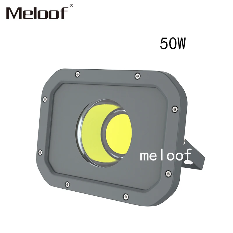 Ультра яркая светодиодная лампа 50W100W 200W IP65 Водонепроницаемый 220V 110V Светодиодный прожектор для наружного применения освещение стадиона парковое освещение - Испускаемый цвет: 50W