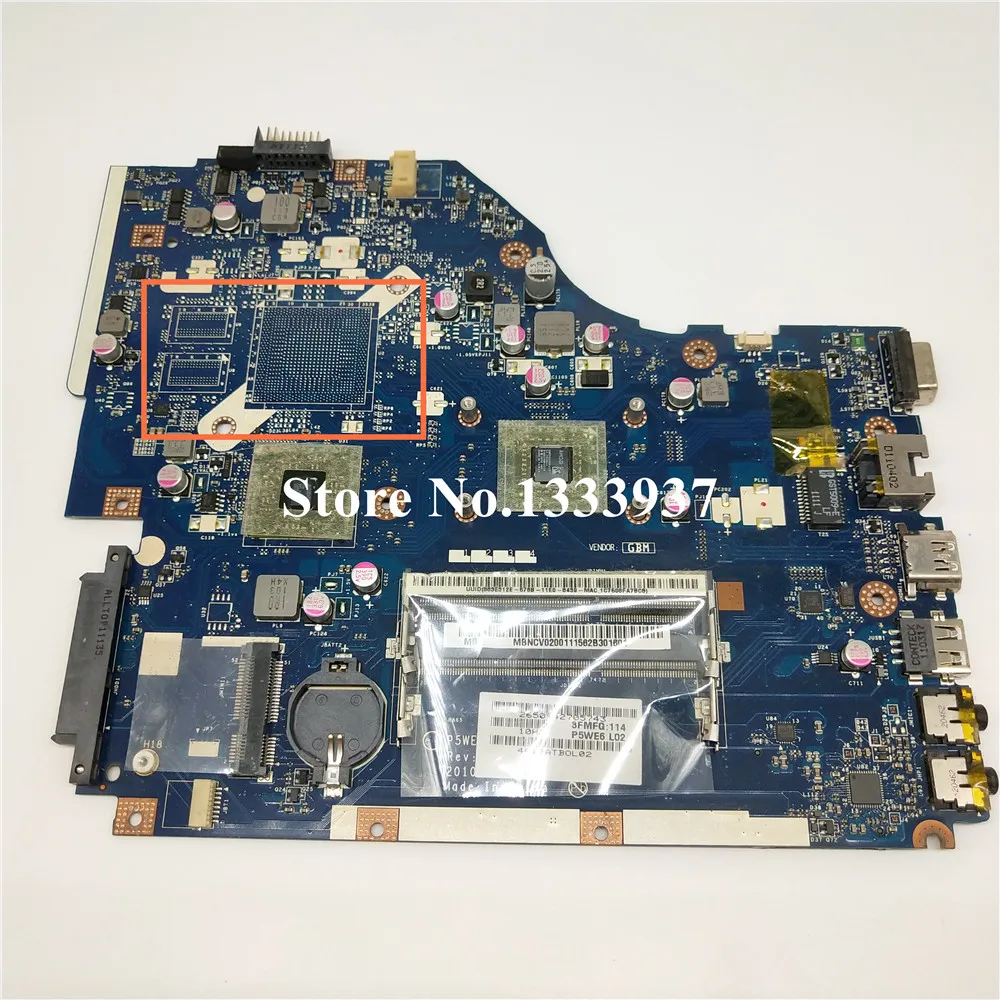 Материнская плата для ноутбука acer Aspire 5253 P5WE6 LA-7092P MBNCV02001