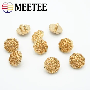 

30pcs 10mm High-grade Gold Shirt Metal Buttons for Shirts Clothing Decoration DIY Sewing Accessories Scrapbooking Craft C2-52