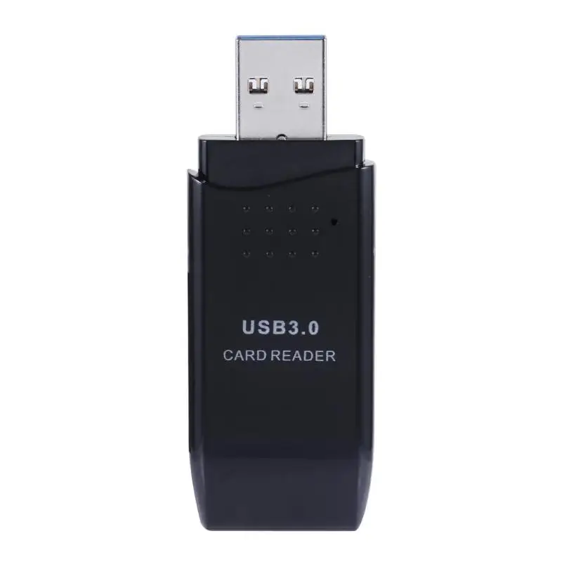 Мини Портативный USB3.0 порт высокоскоростной 2 в 1 SDXC+ TF кардридер