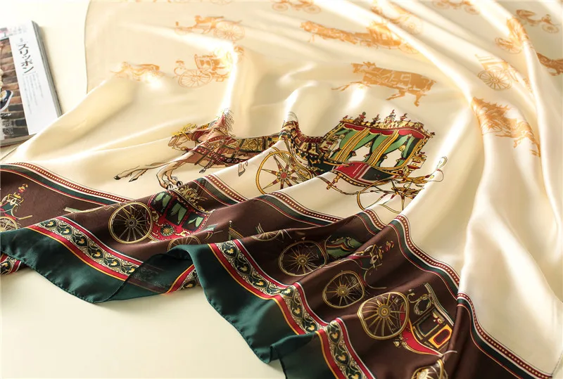 Модный женский большой шарф, пляжный женский платок, красивые шелковые шарфы, хиджаб, шифон, глушитель, Женский бандана, парео, классический