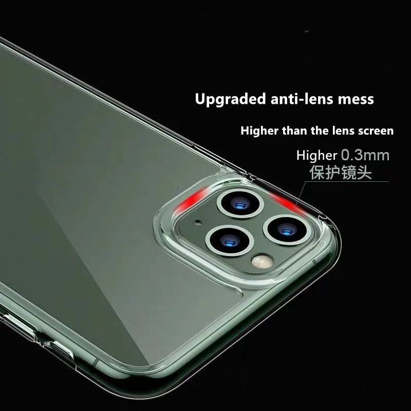 IPhone XR XS 11 Pro maxтвердое стекло Прозрачный телефон caseX 6 6S 7 8 Plus все включено Мягкий