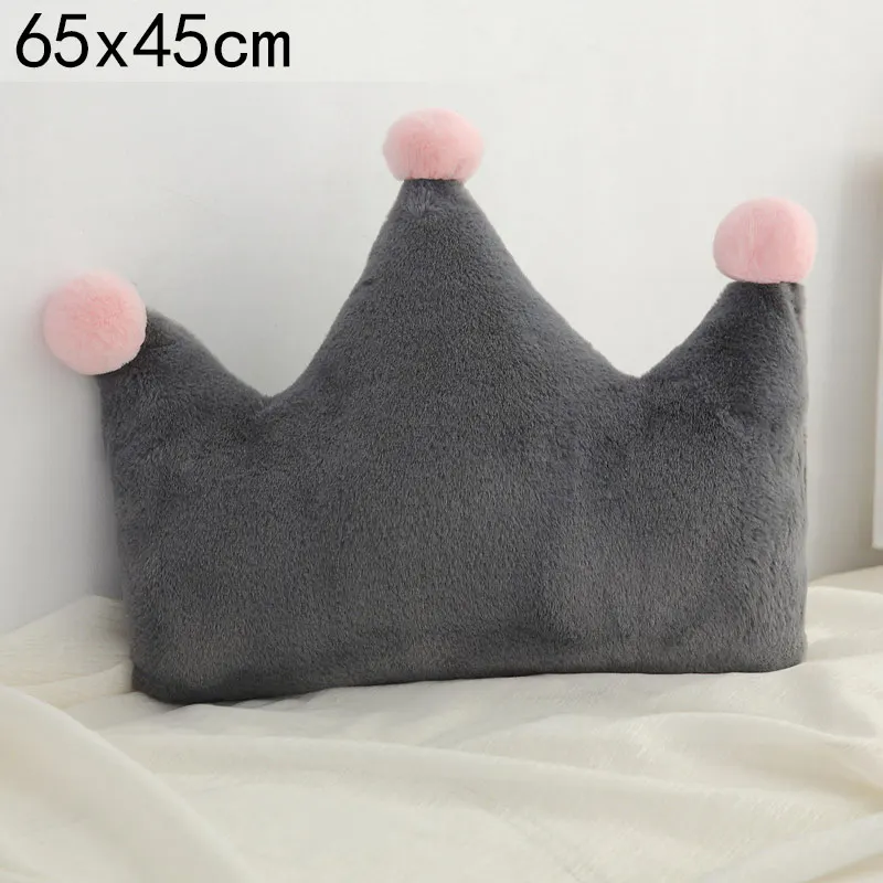 Grey Crown M Детская подушка для новорожденных, украшение для детской комнаты, плюшевые игрушки, мягкая подушка для кормления грудью для мальчиков и девочек, детская подушка - Цвет: Grey Crown M