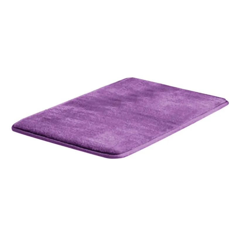  Coral velvet sponge carpet Memory Bathroom Mat Anti Slip Bath Rug with Strong Absorbent Machine Was