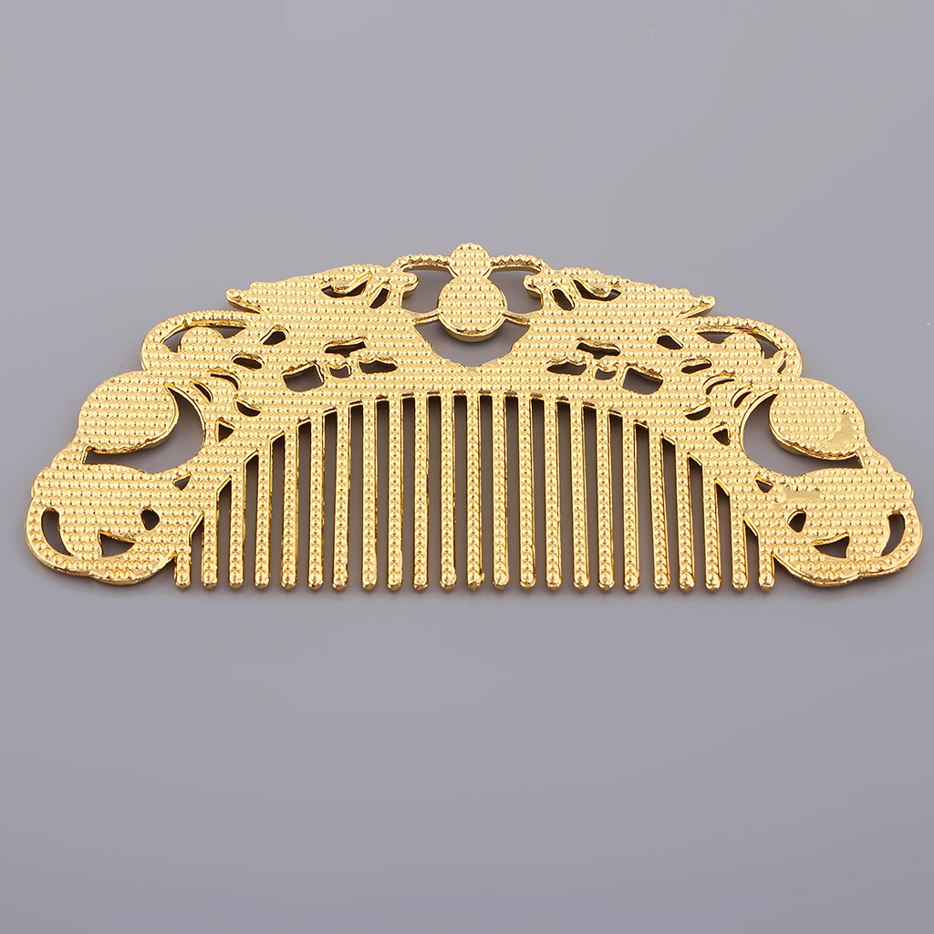 silver color Golden Color Round Cabochon Bezels Blank Hair Side Comb Cabochon Clip Hair Pin Clip Barrette Blanks Hairpin Findings