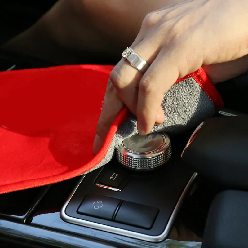 1 шт., автомобильная замшевая кожа, впитывающая ткань для мытья автомобиля, полотенце, чистая ткань для Tesla, модель S, модель X Model3