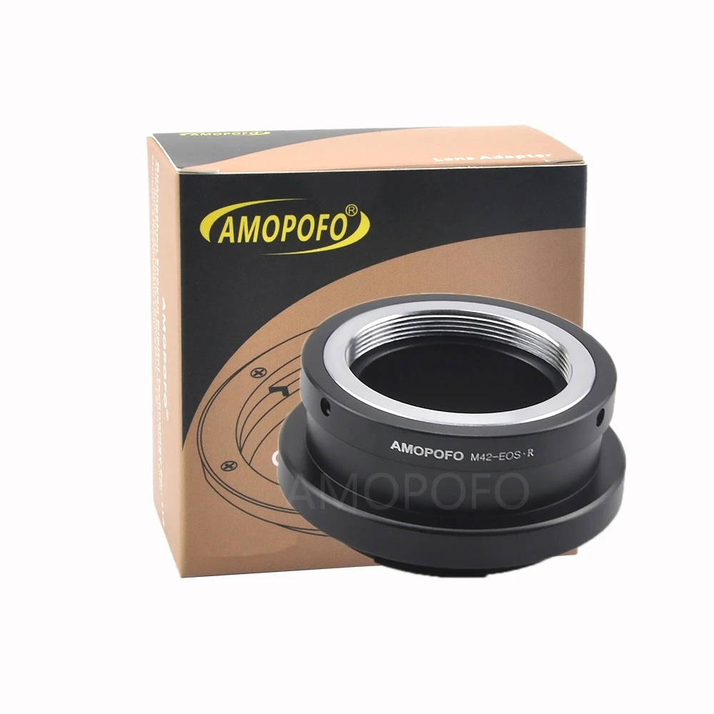 

Адаптер объектива M42 к EOS R, совместим с винтовым креплением M42, зеркальным объективом и для камеры Canon EOS R Full Famer