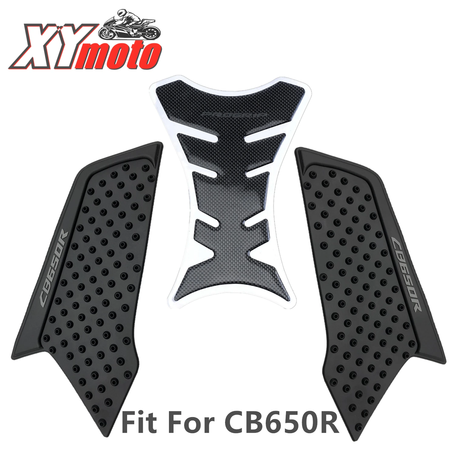 Rubber Traction Tank Pads Anti Slide Tank Pad Fit For Honda CB650F CBR650F New