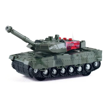 

4 Ch RC Tank Remote Control Vehicle High Simulation Battle Tank Model Christmas Gift Toys for Boys Children