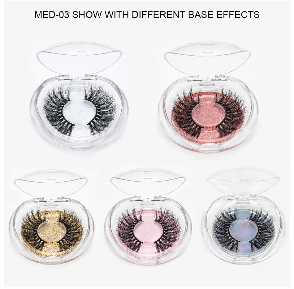 3D Mink Eyelashes Fluffy Natural False Eyelashes Without Damage Handmade False Eyelashes Reusable Eye Extension Makeup Tools