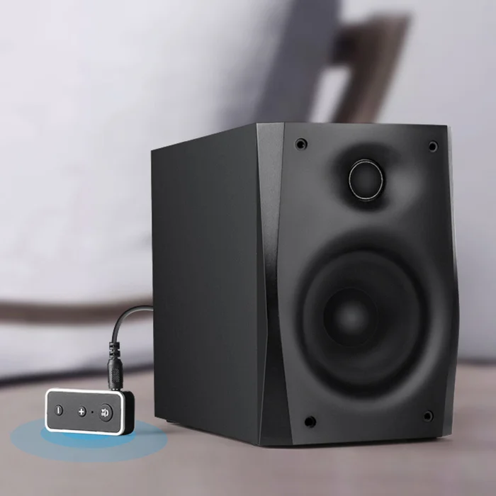 Беспроводной Bluetooth 5,0 приемник 3,5 мм AUX стерео выход аудио адаптер Hands-Free автомобильный комплект UY8