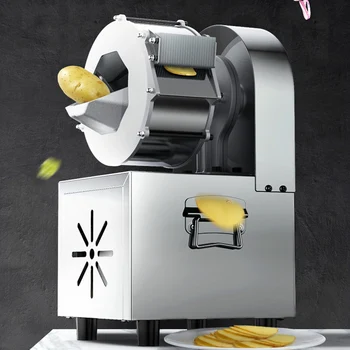 

Small vegetable cutter machine for radish cucumber potato slice and shred machine