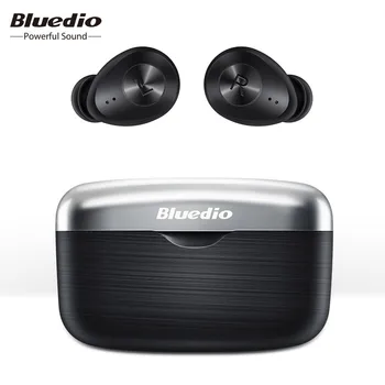 

Bluedio Fi Bluetooth Earphone TWS 5.0 Wireless Earbuds Waterproof Sports Headset Wireless Earphone in Ear with Charging Box