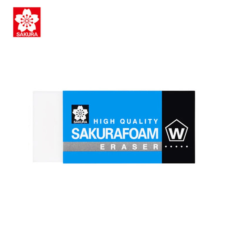 Sakura Eraser XRFW-100 High Polymer Clean Student Wipe Without Leaving Highlights Sketch Art | Канцтовары для офиса и дома