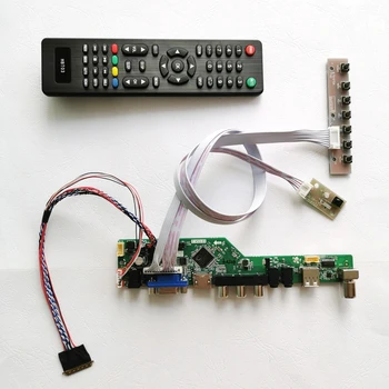 

For LP140WD1/LP140WD2 WLED notebook PC LVDS 40-Pins Audio HDMI VGA USB Remote 14" 1600*900 display controller drive card DIY kit