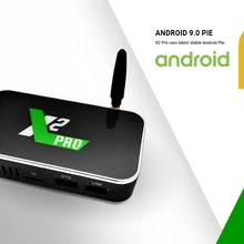 X2 Pro tv Box Android 9,0 4 гб ram DDR4 32 гб Smart Amlogic S905X2 2 гб 16 гб телеприставка 2,4G/5G WiFi 1000M 4K медиаплеер