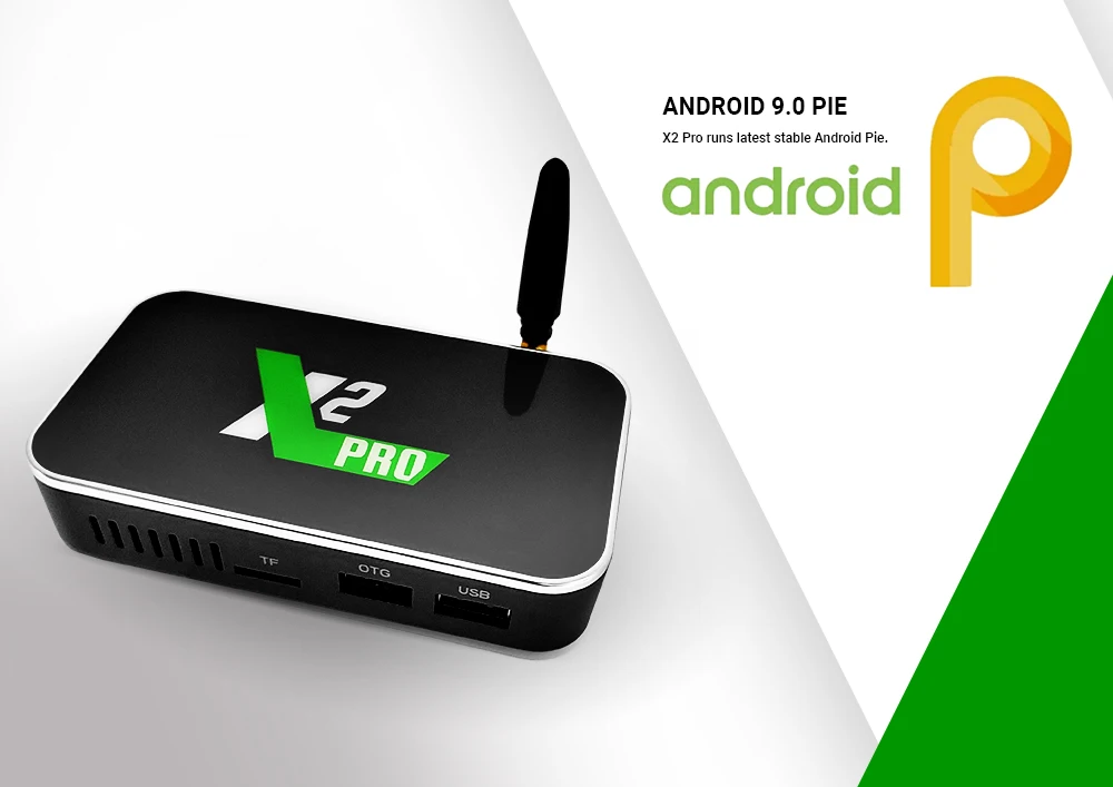 X2 Pro TV Box Android 9.0 4GB RAM DDR4 32GB Smart Amlogic S905X2 2GB 16GB Set Top Box 2.4G/5G WiFi 1000M 4K Media Player
