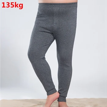

Winter wool pants men plus size Wool warm pants high waist oversized stretch bottoming pants thermal underwear 5XL 4XL