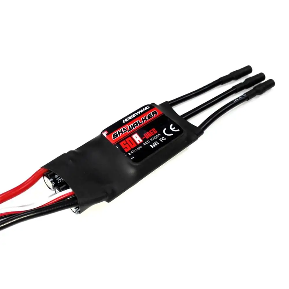 LeadingStar Hobbywing Skywalker 12A 20A 30A 40A 50A 60A 80A ESC контроллер скорости с UBEC для RC FPV Quadcopter