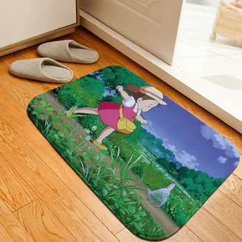 

Anime Entrance Door Mat Cartoon Chinchilla Mat Chinchilla Cat Animal Fashion Rectangular Mat Washable Kitchen Floor Bathroom