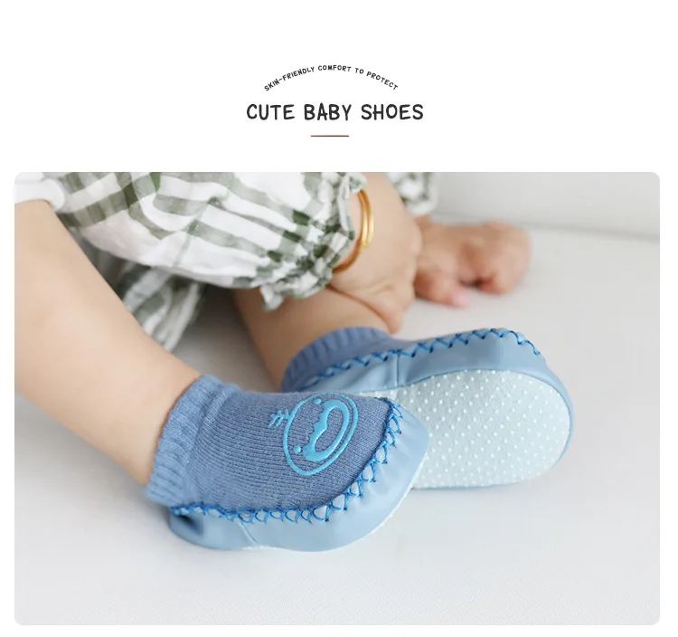 Детские носки Детская одежда для девочек короткие носки для новорожденных мальчиков Нескользящие Рождественский подарок осенне-зимняя дешевая одежда