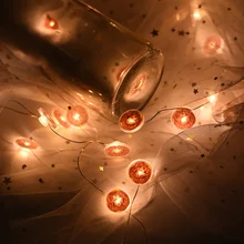 2,20 метров световая гирлянда форма пончика света Новогодняя гирлянда Строка Светодиодный импортные товары жизни Декоративная гирлянда
