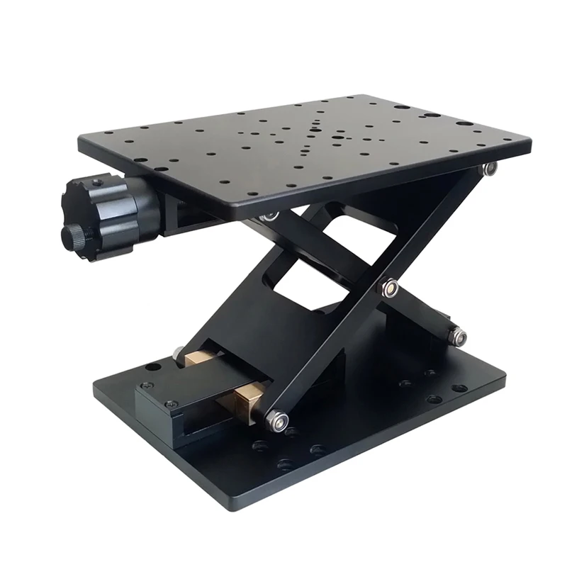 PT-SD410 Z-axis прецизионный ручной подъемный стол/ручной раздвижной стол, для переноски 25 кг, ход 120 мм минимальное количество регулировки 5μ