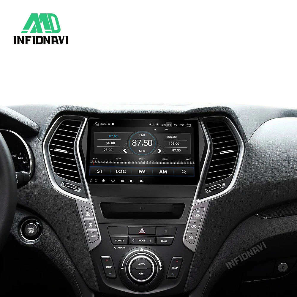 Top INFIDNAVI PX30 Android 9.0 car dvd 2+32G gps video radio player for Hyundai IX45 Santa Fe 2013/2014/2015 car 4