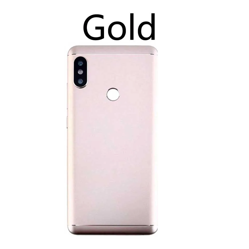 Gold-No tool Задняя крышка батареи для Xiaomi Redmi Note 5 задняя крышка батарейного отсека задняя крышка корпуса для Redmi Note 5 Pro Чехол замена шасси - Цвет: Gold-No tool