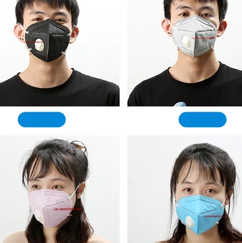 

DHL/FEDEX 100pcs Face Mask Dustproof Windproof Respirator Respirator Mask With Breath Anti-Pollution Face Mask